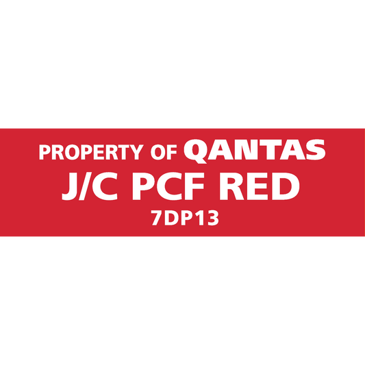 Qantas 7DP13 Business Class J/C PCF RED