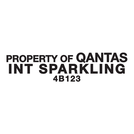 Qantas 4B123 International Sparkling