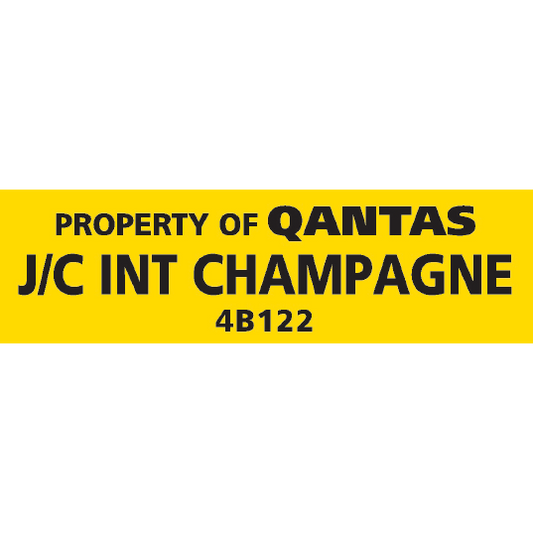 Qantas 4B122 PC INT CHAMPAGNE