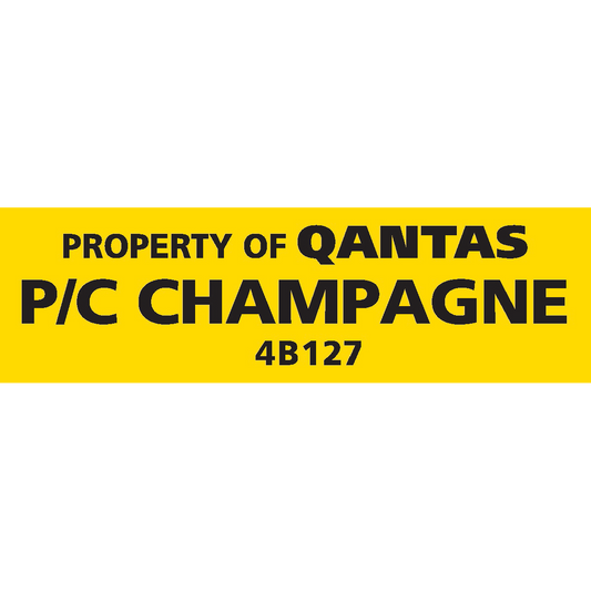 Qantas 4B127 First Class International Champagne - PC INT CHAMPAGNE