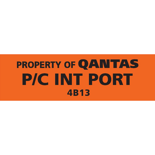 Qantas 4B13 First Class International Port - PC INT PORT