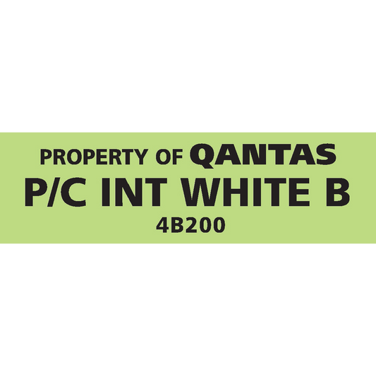 Qantas 4B200 First Class International White - Choice B - PC INT WHITE B