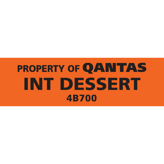 Qantas 4B700 First Class International Dessert Wine - PC INT DESSERT