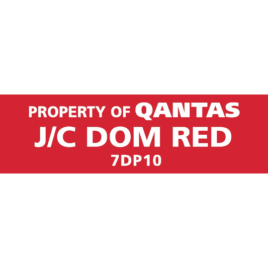 Qantas 7DP10 Business Class Domestic Red - JC DOM RED